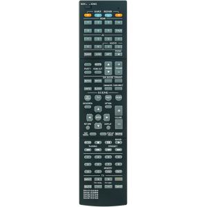 RAV472 ZA23820 RAV501 ZF26990 RAV505 ZF27030 RAV506 ZF27040 RAV507 ZF27050 Remplacement de la t&eacute;l&eacute;commande Compatible avec Yamaha Receiver ZF269900 TSR-6750 HTR-6065 RX-A720 RX-V673 RX-V675 - Neuf