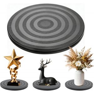 Mevronisshop-20 Cm Plateau Tournant Universel, Plastique Solide Plateau Tournant &Agrave; 360&deg; Rond Manuel Billes En Acier Pour T&eacute;l&eacute;viseurs, Produits &Eacute;lectroniques, Ordinateurs Portables, Artisanat - Neuf