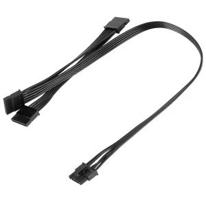 Câble d'alimentation du disque dur 5 broches vers 3 disques durs SATA uniquement pour V550 V650 V750 V850 V1000 V1000 Alimentation modulaire Su - Neuf