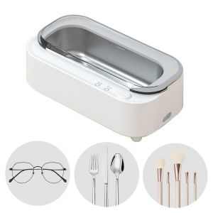 Machine À Laver À Ultrasons - Nettoyage Puissant À 360° - Surfaces Étanches - Convient Aux Bijoux - Neuf