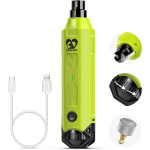 Jgd-Ponceuse &Agrave; Griffes Pour Chiens &Agrave; 6 Vitesses, Super Silencieuse, Rechargeable, &Eacute;lectrique Pour Chiens De Grande, Moyenne Et Petite Taille - Neuf