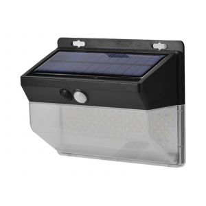 Lampe Solaire &Agrave; D&eacute;tecteur De Mouvement &Agrave; 136 Led Pour Usage Ext&eacute;rieur - Neuf