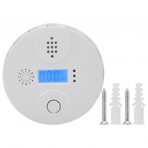 XYONG Detecteur de monoxyde de carbone numerique avec ecran LCD et alarme de concentration de gaz C20A DC3V - Neuf