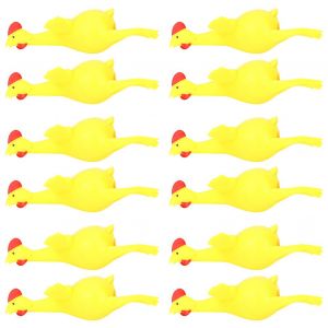 Poules Pondeuses En Caoutchouc Amusantes, Jouets Anti-Stress Pour Enfants (Grand Modele) - Neuf