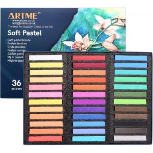 Mevronisshop-Pastels Tendres 36pcs, Couleurs Vives Assorties, Id&eacute;aux Pour L'art, L'artisanat Et Les Croquis - Neuf