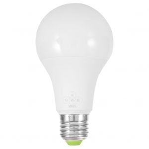 Hjlian Ampoule Led Connectee Wi-Fi E27 Rgbw Multicolore A Intensite Variable, Telecommande Par Application - Neuf