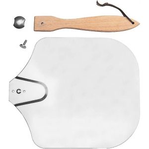Pelle À Pizza, Spatule À Pizza Avec Manche En Bois Pliable, Pelle À Pizza Pour Four À Pizza, Pour Les Amateurs De Pâtisserie Maison - Neuf