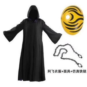 Naruto A Fei Cosplay Costume Vêtements Akatsuki Organisation Quatrième Génération Simulation Chaîne De Salut - Neuf