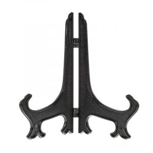 Support De Rangement Pour Accessoires, Chevalets En Plastique Noir, 6 Pi&egrave;ces - Neuf