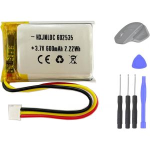 602535 Batterie De Rechange Compatible Avec Logitech Mx Master 2 Mx Master 3 Mx Master 2S Mx Anywhere 2 Mx Anywhere 2S Mx Ergo M-Ro052 Souris Sans Fil Avec Kit D'Outils Gratuit - Neuf