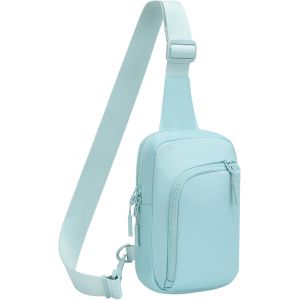 Mini Sac À Bandoulière Pour Homme Et Femme, Bandoulière Antivol Réversible En Nylon, Sac Banane Pour Voyage, Course À Pied, Randonnée - Neuf