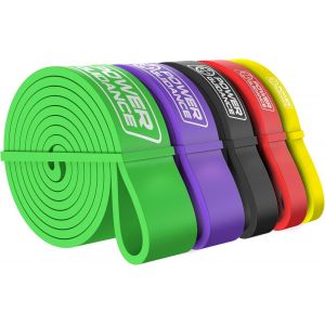 Power Guidance 5 Pi&egrave;ces Elastique Musculation, Elastique Sport Bande&iquest;Bandes &Eacute;lastiques De Sport Pour Musculation Fitness &iquest;Pilates &iquest;Yoga &iquest;Workouts&iquest;Pochette De Rangement Incluse - Neuf