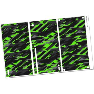 Design Cover R139 Film de protection autocollant en vinyle,anti-rayures,pour bo&icirc;tier de console de jeux (X,09 vert fluo) - Neuf