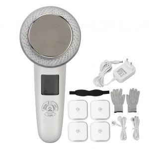 Appareil De Massage Facial Electrique Rf 6 En 1, Brule-Graisses, Vibration Ultrasonique Multicolore, Prise Ue 100-240 V - Neuf
