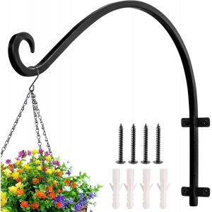 Mevronisshop-1 Pi&egrave;ce Panier Mural Forg&eacute; Main,Pour Mangeoires D'oiseaux,Carillons &Eacute;oliens,Lanternes,D&eacute;coration De La Maison De Campagne - Neuf