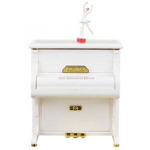 Cadeau de Saint-Valentin pour petite amie, piano droit, danseuse - Neuf