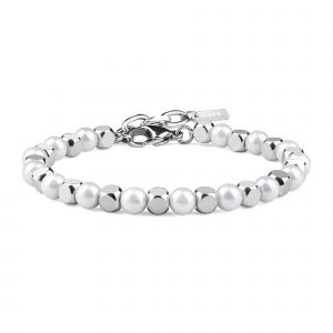 Bracelet Homme Simple En Perles De Cristal - Neuf