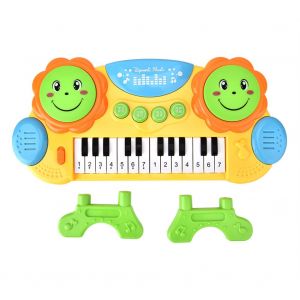 Jouets Educatifs Pour La Petite Enfance Clavier Electronique Tambours A Main Piano D'apprentissage Leger - Neuf
