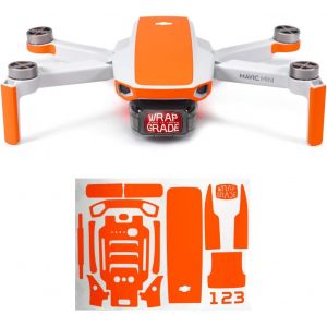 Couleur D'accent Skin Compatible Avec Dji Mavic Mini (Neon Orange) - Neuf