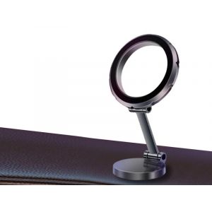 Support Magn&eacute;tique Pour T&eacute;l&eacute;phone De Voiture Avec Bras R&eacute;glable - Gris - Neuf