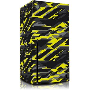Film de protection autocollant pour jeux console-En vinyle-Protection contre les rayures-Ajustement parfait-Jaune fluo - Neuf