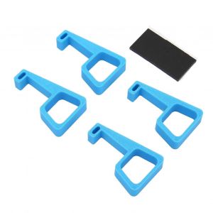 4PCS pour PS4 Slim Heightening Bracket Dissipation Thermique Console De Jeu Horizontal Heighten Holder pour PS4 Slim Accessoires Bleu - Neuf