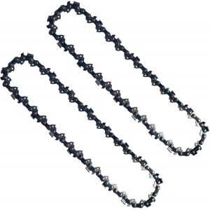 Chaine de Tronconneuse 8 Pouces pour Black & Decker LPP120 LPP120B NPP2018 et Autres, 34 Maillons, 3/8 Pouces, 0.043 Pouces - Neuf