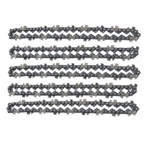 Remplacement de la chaîne de tronçonneuse portable de 6 pouces - 5pcs Mini chaîne de guidage de chaîne de tronçonneuse - Neuf