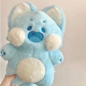 Peluche chat DuDu, adorable poupee en coton PP, dessin anime, douce, pour petite amie, enfants, couleur sel de mer, 40 cm (environ 0,3 kg) - Neuf