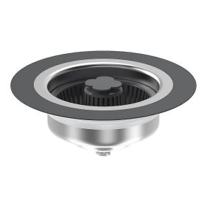 Kit de cr&eacute;pine et bouchon de vidange d'&eacute;vier 2 pouces,avec panier-cr&eacute;pine - Neuf