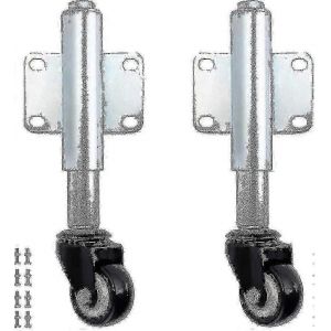 Roues De Portail Roulant De 6 Cm Roulettes &Agrave; Suspension R&eacute;glables Pour Portes De Jardin En Bois,Cl&ocirc;ture De Cour Capacit&eacute; De 50 Kg - Neuf