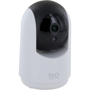 Caméra De Surveillance Wi-Fi Intérieure Hd Rotative - 128Go - Blanc Et Noir - - Neuf