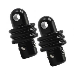 2pcs Qd Adaptateur Goujons Élingue Rapide Détachable Pivotant Montage Pistolet Chasse Accessoires Air Soft Mlok Ak 47 Fusil M416 Équipement Militaire - Neuf