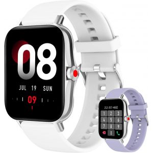 Colesma Montre Connect&eacute;e Femme R&eacute;pond/Passe Des Appels, 1.69"" Hd Trackers D'activit&eacute; Avec Moniteur De Fr&eacute;quence Cardiaque/Pression Art&eacute;rielle/Oxyg&egrave;ne Sanguin Smartwatch Pour Android Ios - Neuf