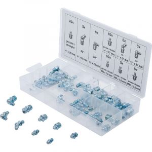 Bgs Assortiment Graisseurs, 70 Pi&egrave;ces, M&eacute;trique, 1 Pi&egrave;ces, 8065-1 - Neuf