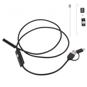 XYONG Endoscope AN100-8 8 mm 3 en 1 IP67 etanche 6 LED reglable pour usage industriel 3,5 m / 11,5 pi - Neuf