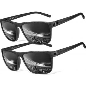 Lunettes De Soleil Polarisées Pour Hommes Et Femmes; Cadres Vintage / Classiques / Élégants; Objectifs Haute Définition; Golf / Conduite / Pêche / Sports De Plein Air / Lunettes De Soleil Tendance - Neuf