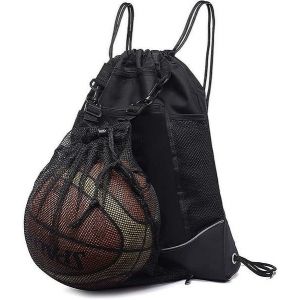 Sac &Agrave; Dos De Sport Pliable Et Polyvalent Pour Gar&ccedil;ons &iquest; Design &Agrave; Cordon De Serrage Avec Compartiment Pour Balles Et Poches Multiples Pour Un Style De Vie Actif - Neuf