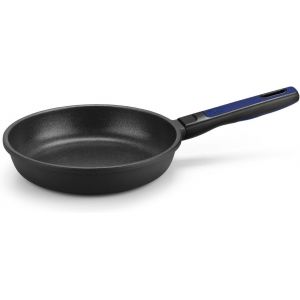 Jexnovashop-Advanced | Po&ecirc;le 22 Cm, Noir,Fonte D&iquest;Aluminium Avec Rev&ecirc;tement Antiadh&eacute;sif Profile Renforc&eacute; Sans Pfoa, Compatible Tous Feux Dont Induction - Neuf