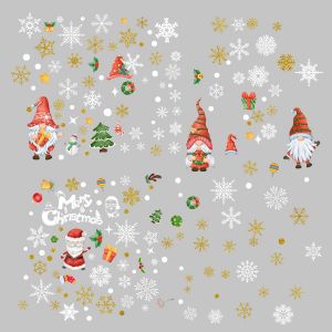 30*20cm*6pcs, 20*20cm*3pcs, d&eacute;coration de No&euml;l autocollants - Neuf