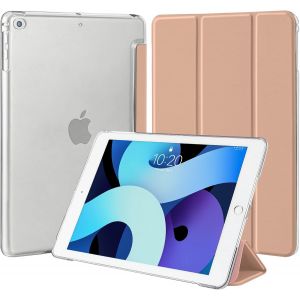 ELVORIX-Coque pour iPad 6&egrave;me/5&egrave;me g&eacute;n&eacute;ration 9,7 Pouces,Compatible avec iPad Air 1/Air 2, &Eacute;tui de Protection L&eacute;ger Coque Arri&egrave;re en PC Rigide Translucide Givr&eacute; pour iPad 9,7"", Or Rose - Neuf
