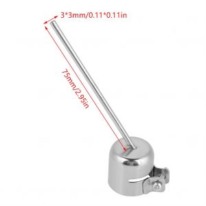 Buse de pistolet thermique pour station de soudage a air chaud 850, accessoire de reparation (longue, 3 x 3 mm) - Neuf