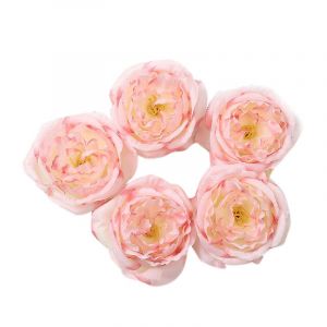 HJLIAN Fleurs artificielles en soie brillante et resistante, belles et persistantes, pour une decoration de chambre rose - Neuf