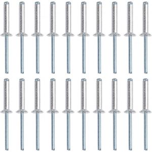 40pcs 5 x 25mm Aluminium Alliage Aveugle Rivets Réparation Outil pour Voiture - Neuf
