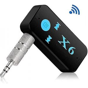 Adaptateur auxiliaire Bluetooth 4.0Mini audio Car Kit Récepteur,Adaptateur audio sans fil portable 3,5 mm - Neuf