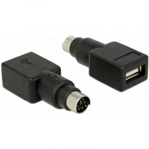 Delock Lecteur, Usb Adaptateur [1x Ps/2 M&acirc;le - 1x Usb-a Femelle] 65898 Y460983 - Neuf