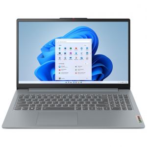Lenovo IdeaPad Slim 3 15IRH8 Intel Core i5 i5-13420H Ordinateur portable 15.6" Full HD 16 Go LPDDR5-SDRAM 512 Go SSD Wi-Fi 6 (802.11ax) Windows 11 Home Espagnole Gris - Neuf