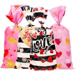 Lot De 50 Sacs De Fête Vides Pour Bonbons Et Bonbons Bleu Ciel Sacs À Bonbons Pour Fille Et Garçon Petits Sacs À Bonbons Avec Nuages Blancs Pour Anniversaire, Noël, Halloween - Neuf