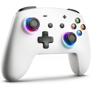 Eryi-Manette Led Compatible Avec Switch 2, Manette Pro Sans Fil Avec Fonction Réveil/Turbo/Vibration/Macro, Compatible Avec Switch/Oled/Lite - Neuf