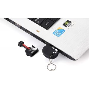 USB Flash Drive,Upgrade Waterproof USB 2.0 Stick,8 GB/16 GB/32 GB USB Flash Drives Cute 3D Drawing Data Storage High Speed Memory Stick Pendrive.[E2] - Neuf